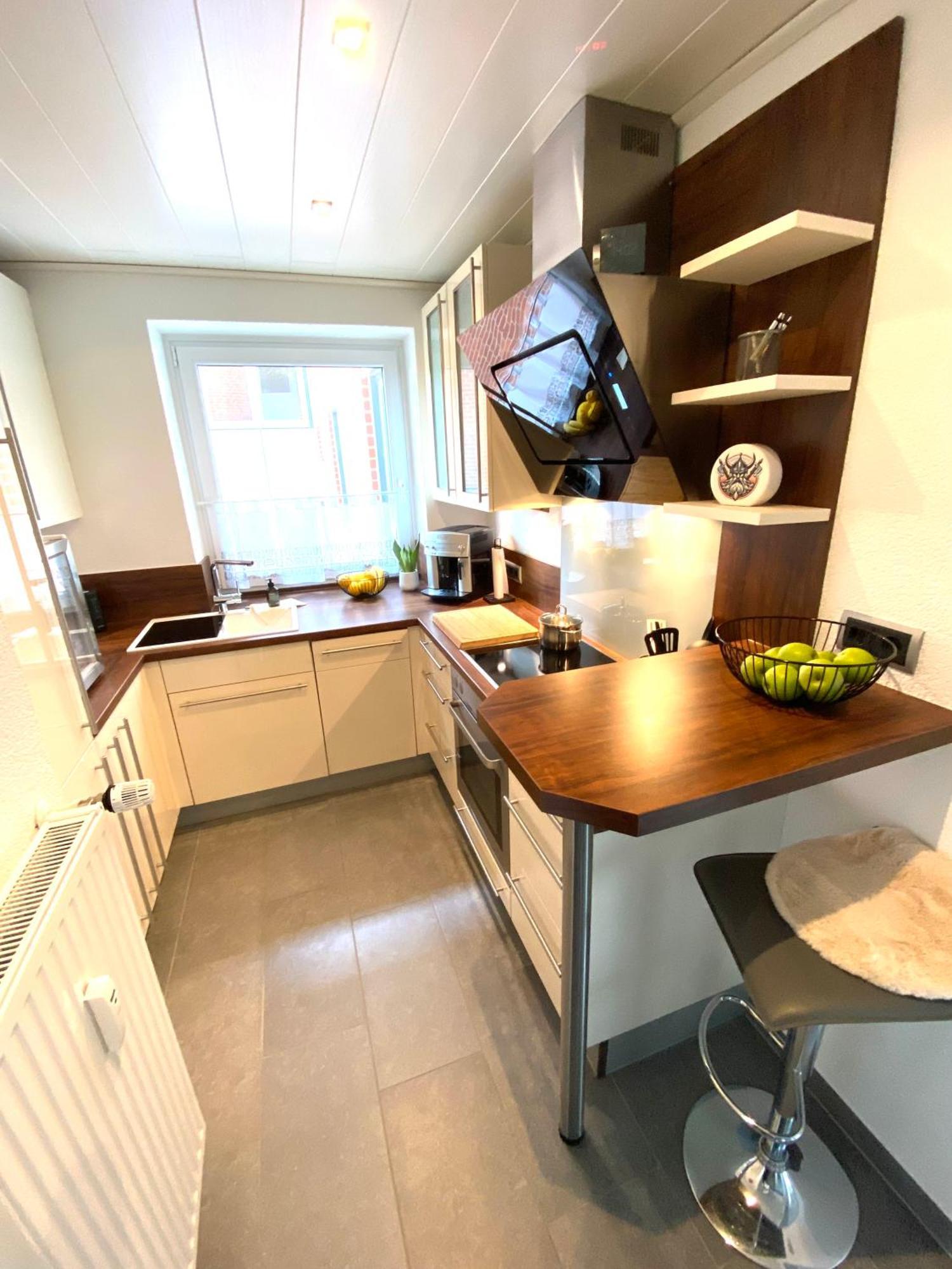 City Ferienwohnung Skyline - Mit Grossem Balkon & Xxl- Sofa Fuer Bis Zu 4 Personen 不来梅港 外观 照片
